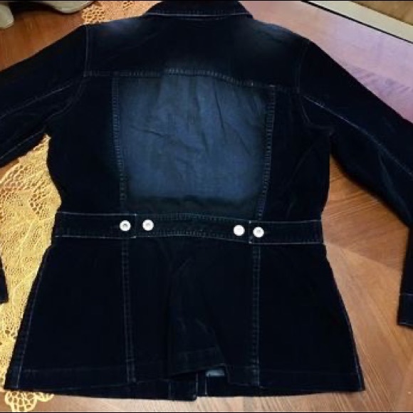 Liz Claiborne Stretch Jean Jacket - Picture 3 of 3